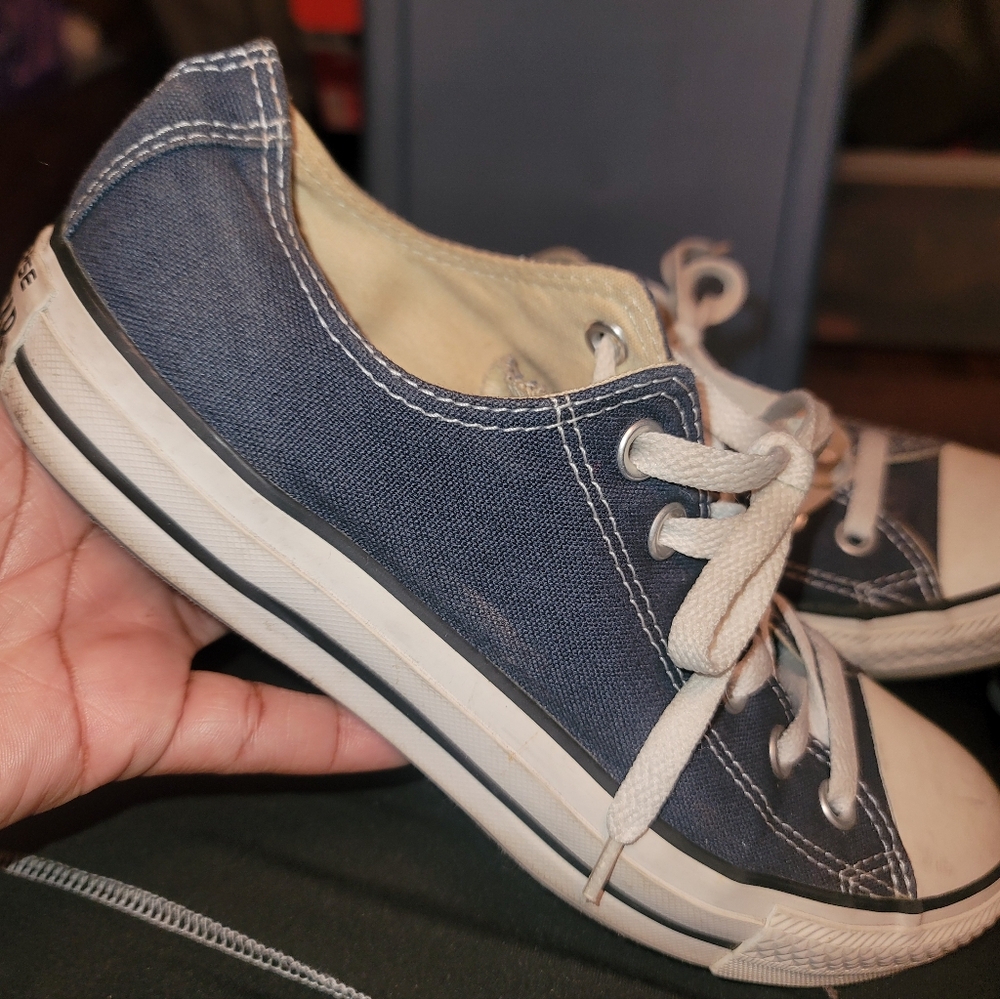 SALE - Converse All⭐️Stars - Classic Navy Blue Canvas Sneakers